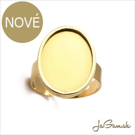 Základ na prsteň s lôžkom CHIRURGICKÁ OCEĽ 11x15mm, 1ks (CH1771g)